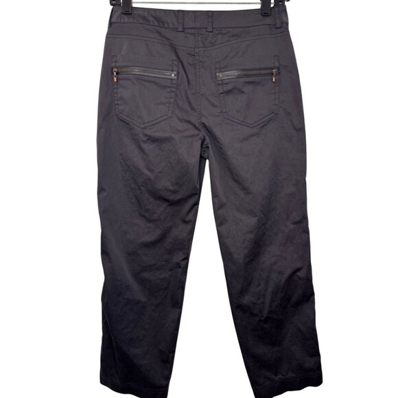 SoCa by St. John black ankle length straight-leg pants size 6 - Picture 4 of 8